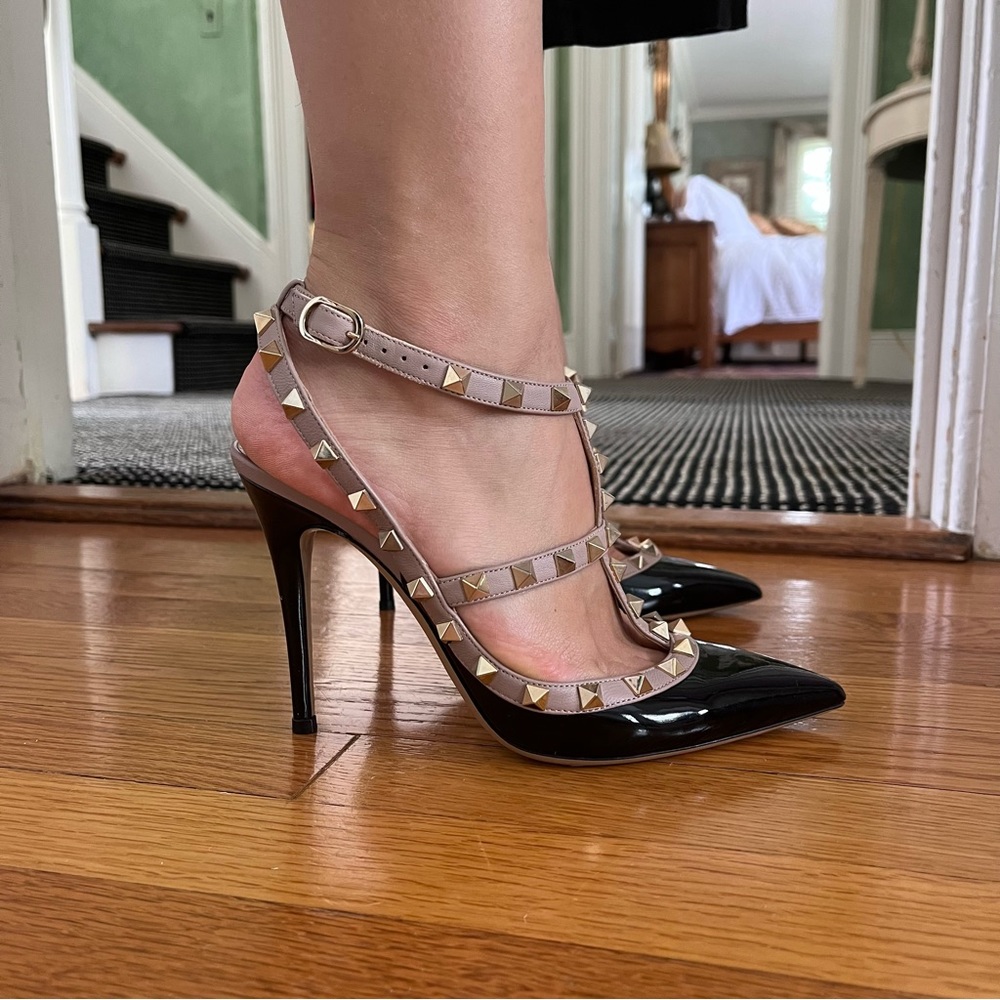 Valentino Garavani rock stud heels